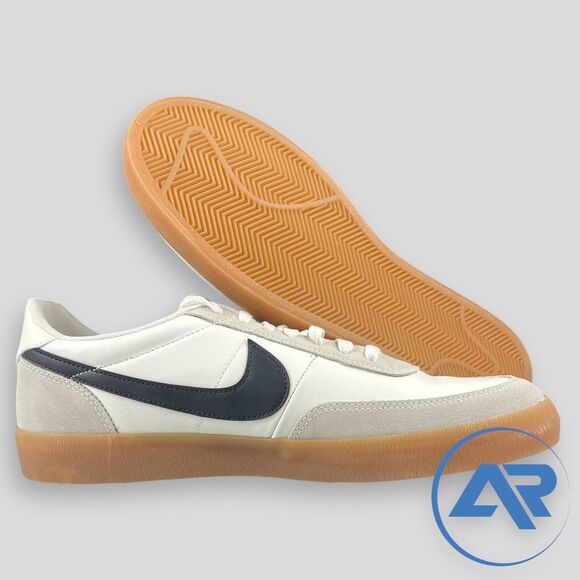 Nike Killshot 2 Leather Shoes Sail/Midnight Navy/Gum 432997-121 Men's Size 12 - Picture 6 of 7